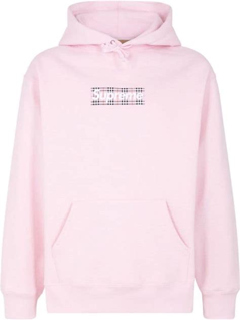 burberry supreme launch|supreme burberry pink hoodie.